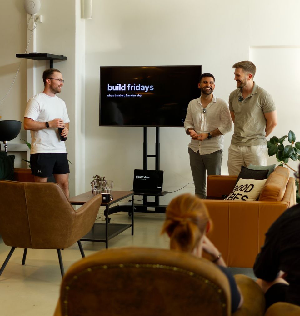 A speaker during build fridays